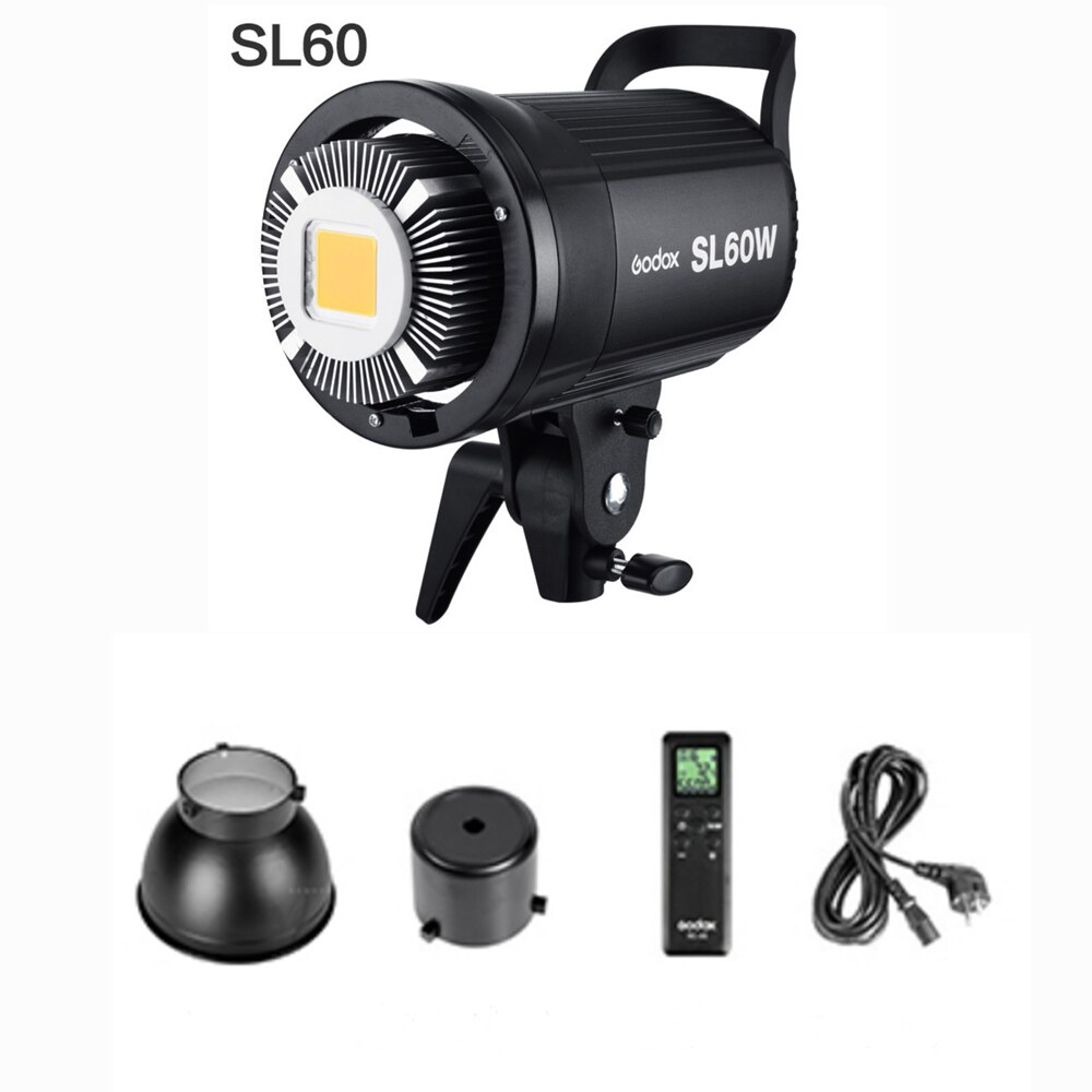 Godox SL 60W SL60W LED Video Light 5600K Bowens Mount Studio